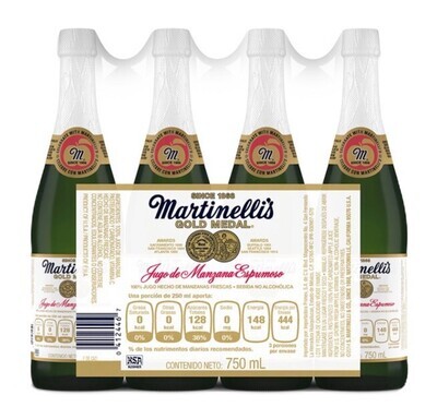 Martinelli's Sparkling Cider - Non-alcoholic - 4 bottles   *