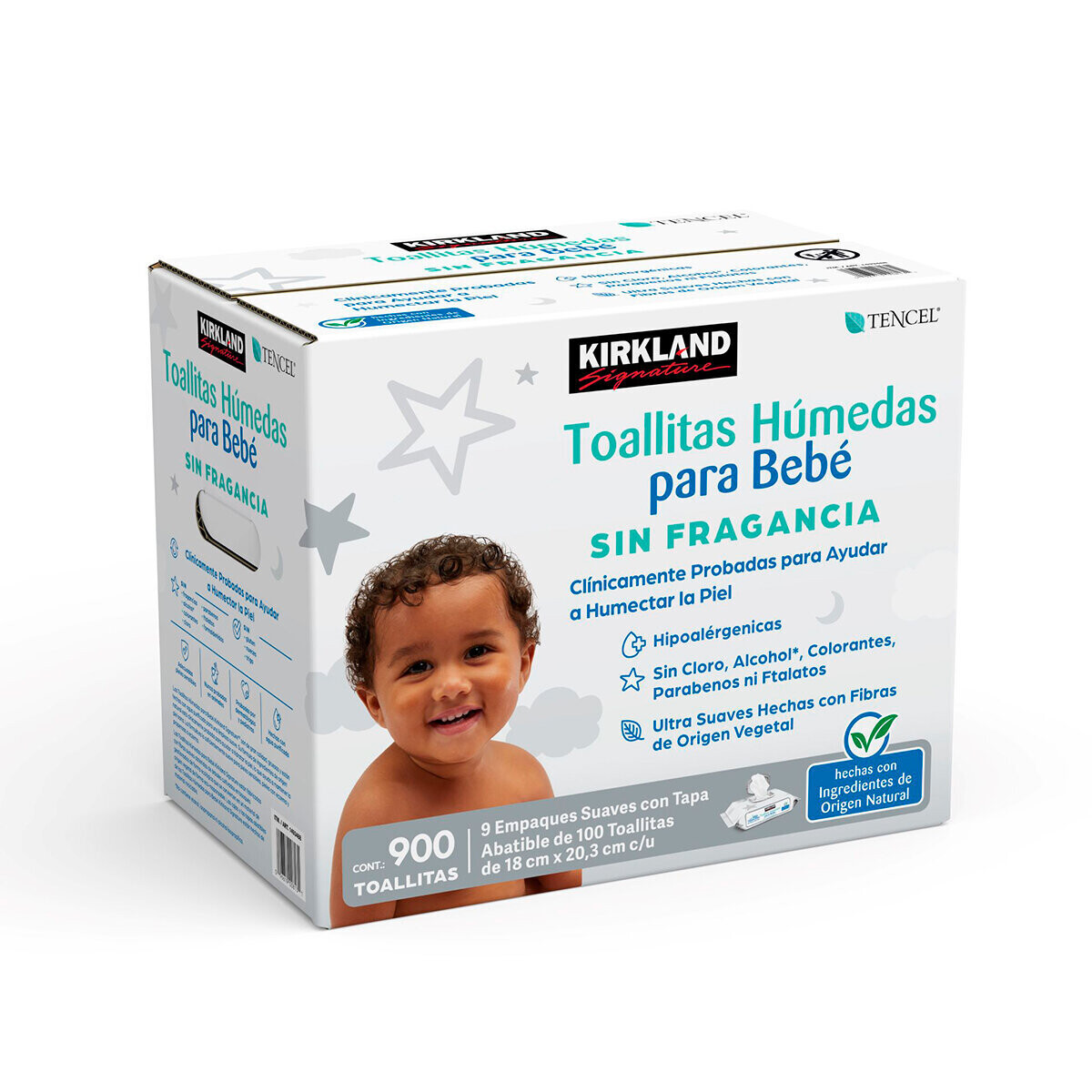 Kirkland Baby Wipes - 900 wipes   *   #