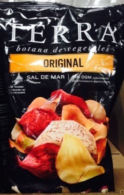 Terra Veggie Chips w/Sea Salt (beets, sweet potatoes)