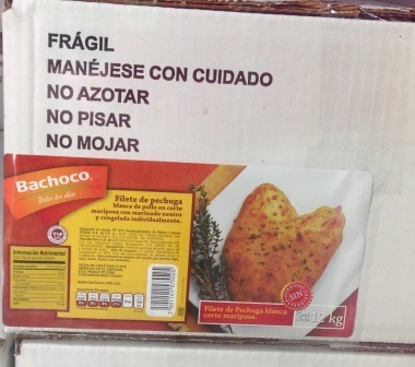 Bachoco frozen Chicken breast (box of 12 kg)   #