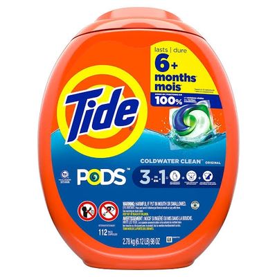 Tide Pods (112 pcs)   *