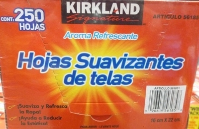 Kirkland Dryer Sheets - 2 Pack   *