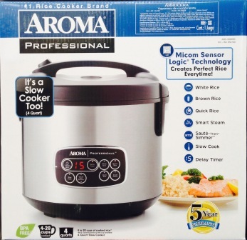 Aroma Professional Rice cooker &amp; Slow Cooker *