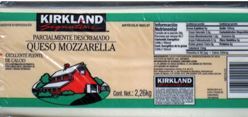 Kirkland Mozzarella Block Cheese (2.27 k)