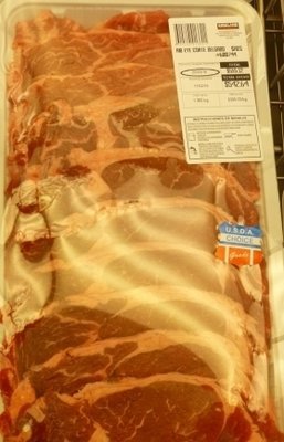 Ribeye Thick Sliced Steaks (Corte grueso by Kg)