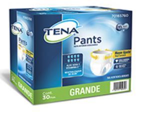 Tena Adult Pull-up Pants -  Disposable Diapers - GRANDE   *   #