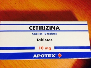 Cetirizina (Generic Zyrtec)  10 mg