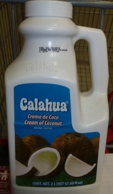 Calahua Cream of Coconut