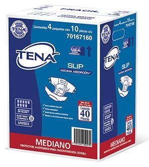 Tena Adult Slip-on Disposable Diapers  WITH TABS - MEDIUM   *   #