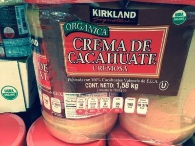 Kirkland Organic Peanut Butter (2-pack)