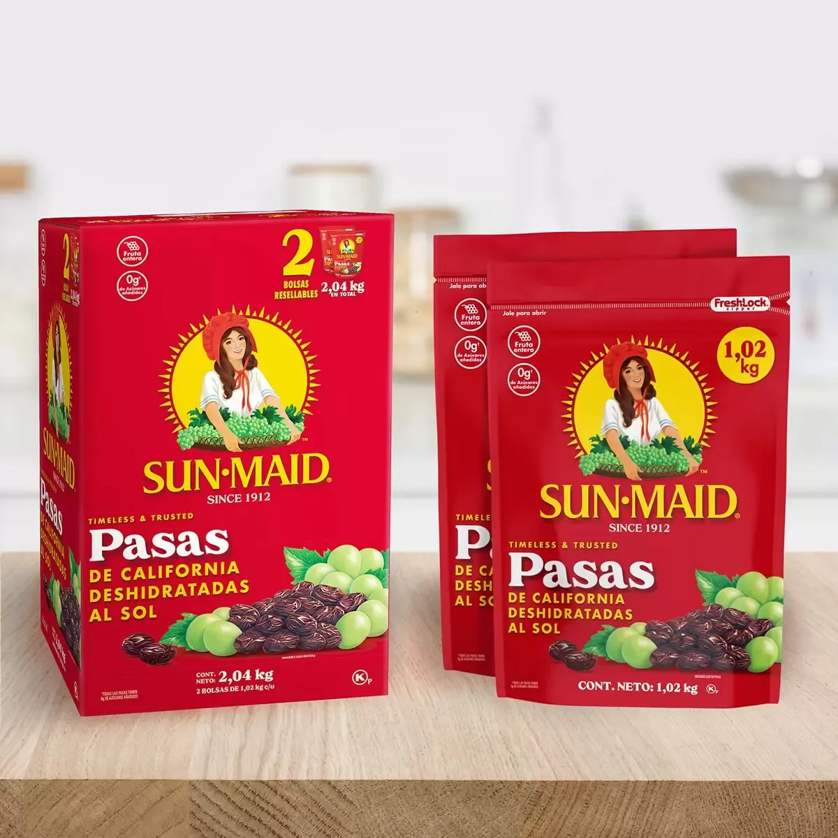 Sun Maid California Raisins 2/1kg