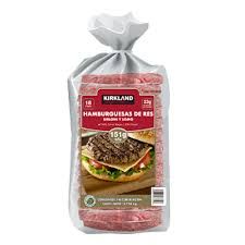 Kirkland Sirloin Hamburguer Patties 18/2.71kg