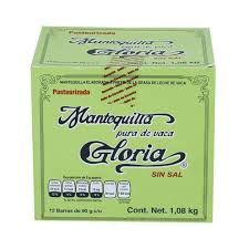 Gloria Unsalted Butter 12/90g