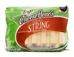 CheeseHeads Mozzarella String Cheese Sticks 35 pieces