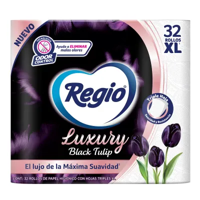 Regio Black Tulip Toilet Tissue - 32 rolls  *   #