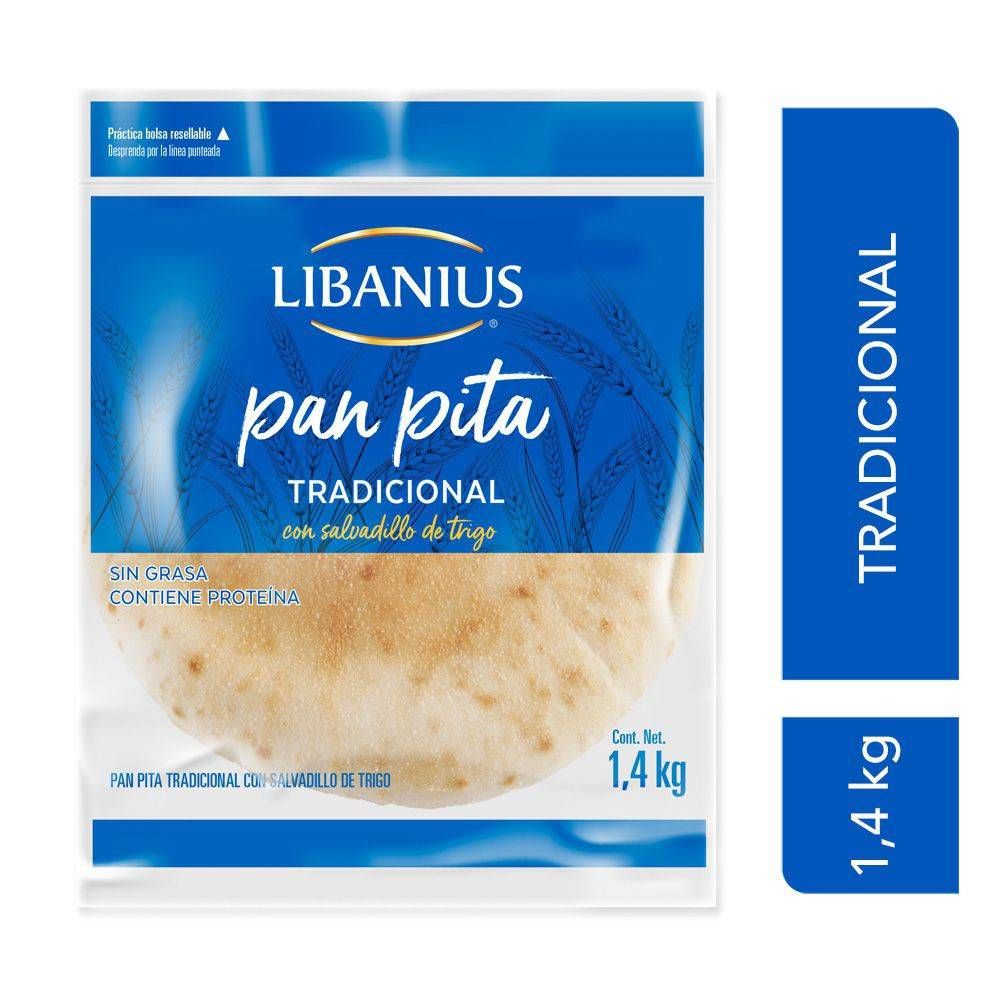 Libanius Pita Bread (refrigerated) 1.4kg