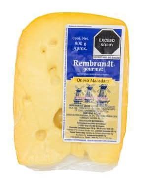 Rembrandt Danish Maasdam Cheese (Price per Kilo)