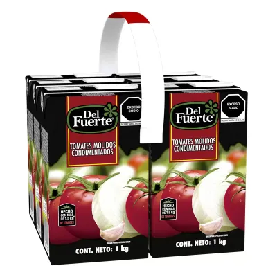 Del Fuerte Tomato Pure 6 boxes/ 1L