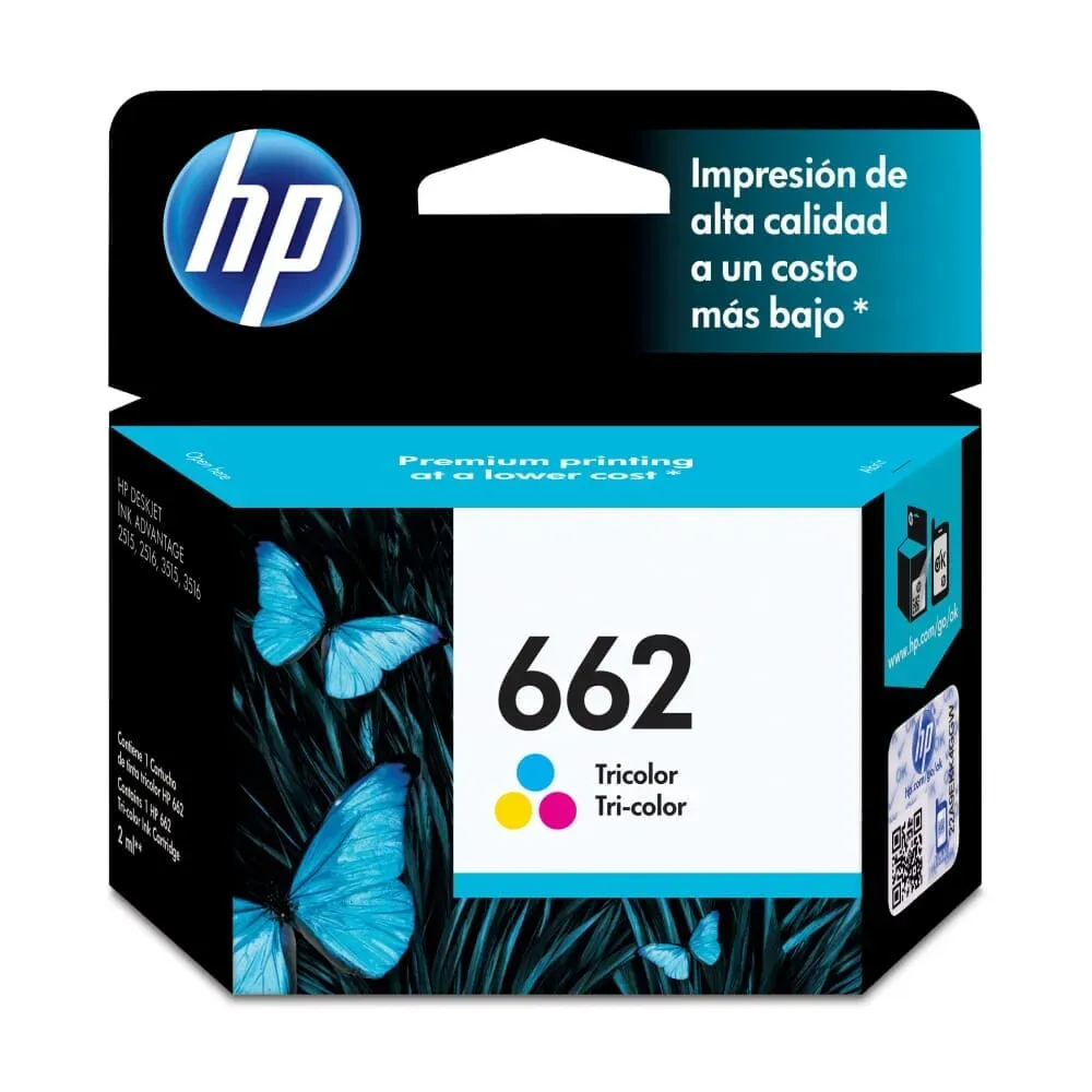 HP #662 Tri-Color   *