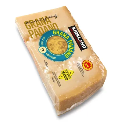 Kirkland Grana Padano Parmesan Cheese - Aged 18 months (Price per Kilo)