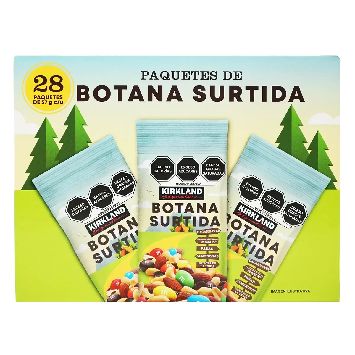 Kirkland Botana Surtida Individual Packs 28/57g