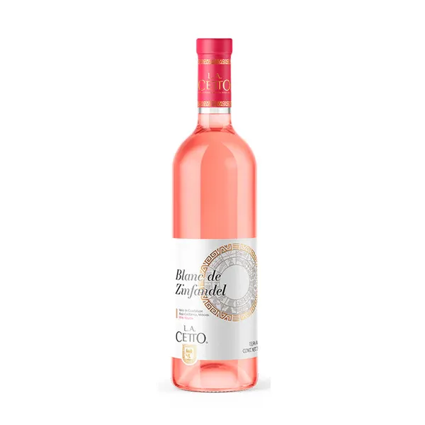 L.A. Cetto Blanc de Zinfandel Rose Wine 750ml.   *