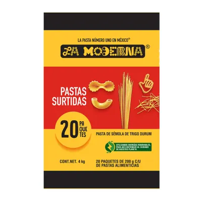 La Moderna Assorted Pasta 20/200g