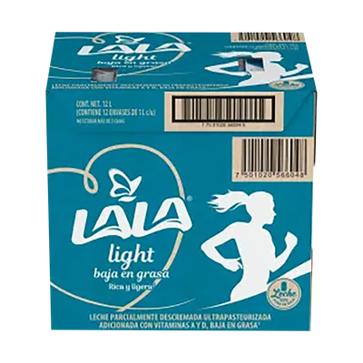 Lala Lite Milk 12 cartons/1L
