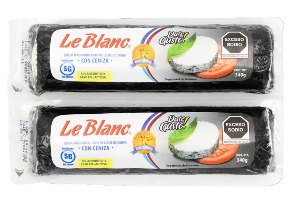 Le Blanc Goat Cheese With Ashes (2/340g)