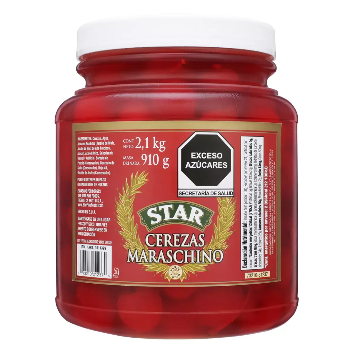 Star Maraschino Cherries 2.1kg