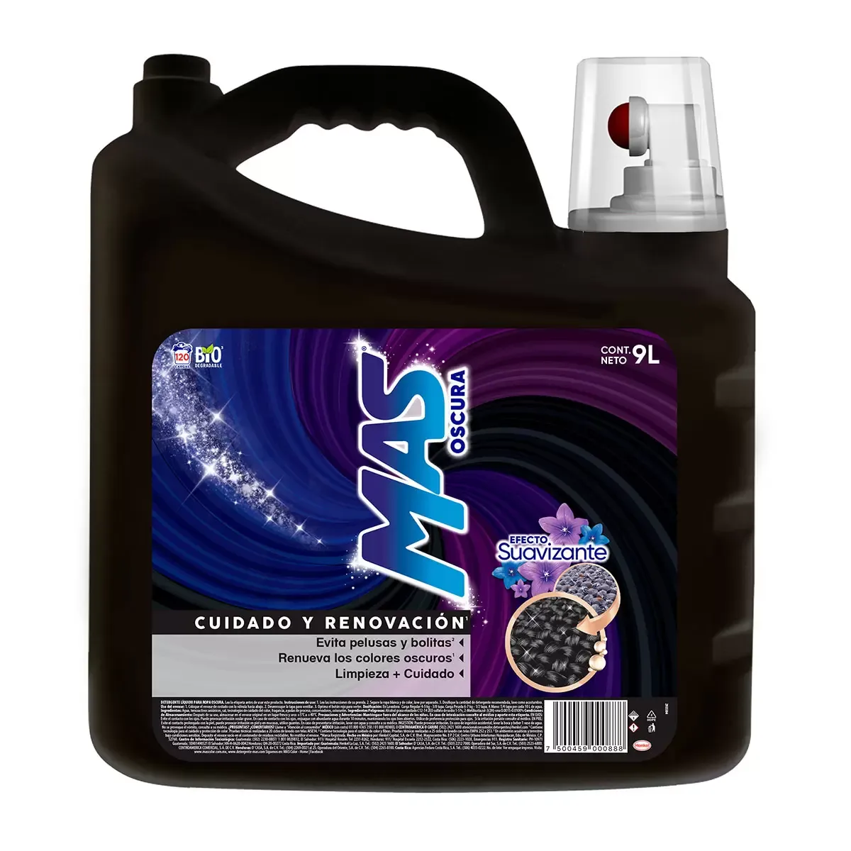 Mas Color Liquid Detergent for Dark Clothes 9L *