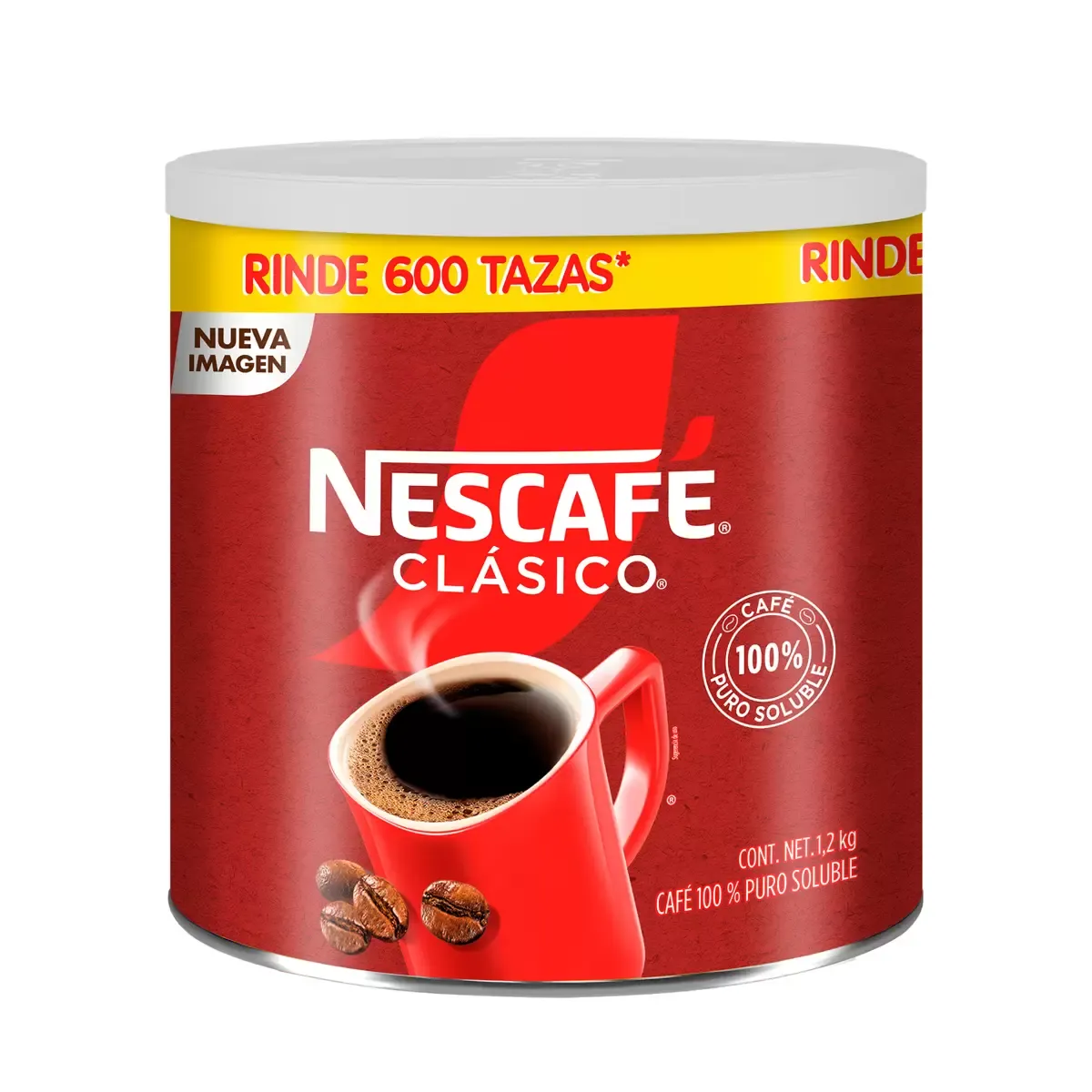 Nescafe Clasico Instant Coffee LARGE CAN - Regular - 1.2kg