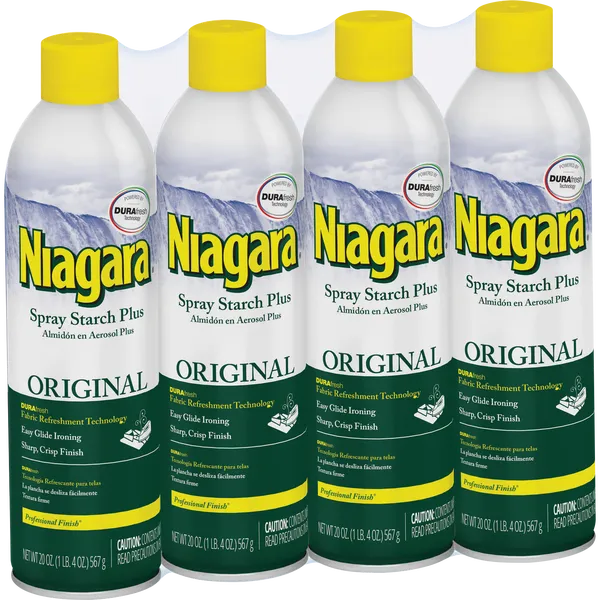 Niagara Spray Starch (4 cans)   *