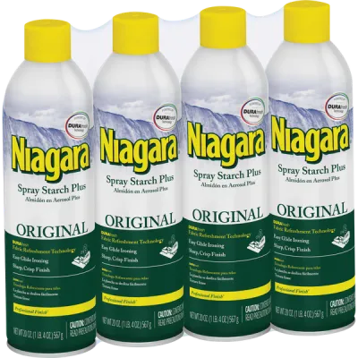 Niagara Spray Starch (4 cans)   *