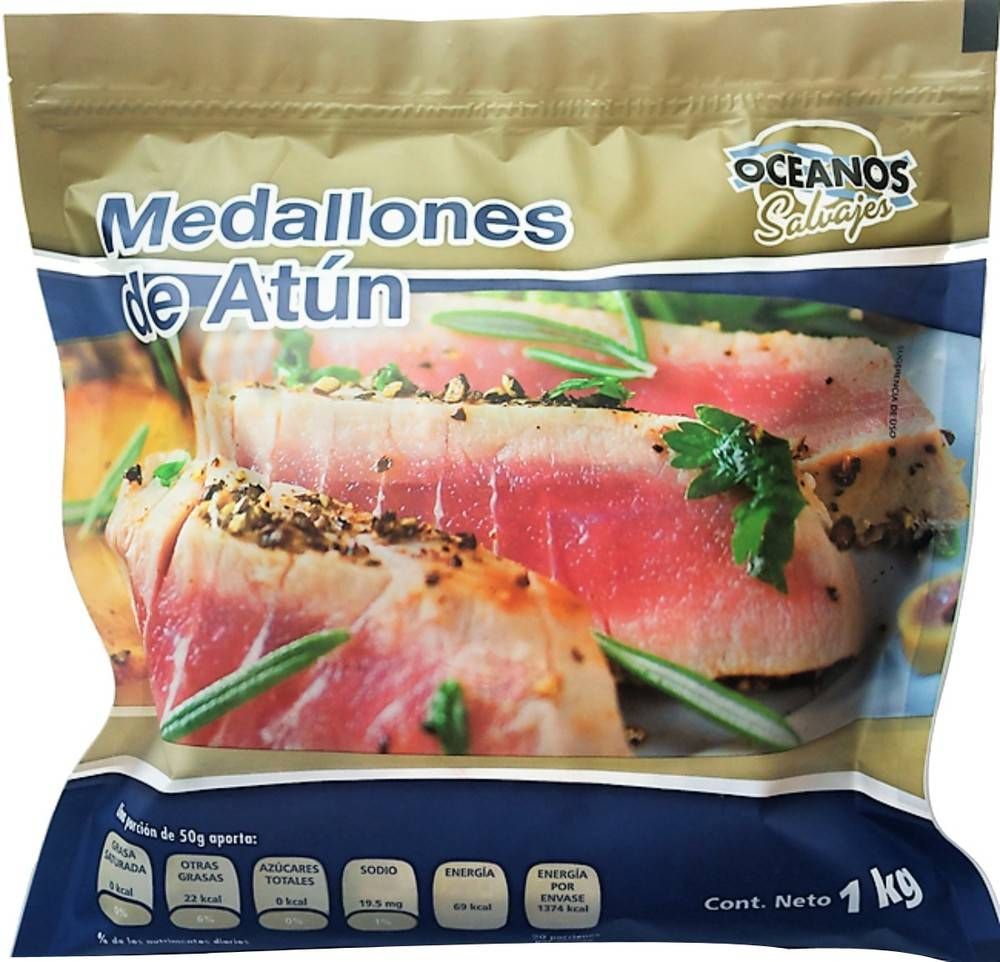 Oceanos Salvajes Tuna Steaks (1 Kg)