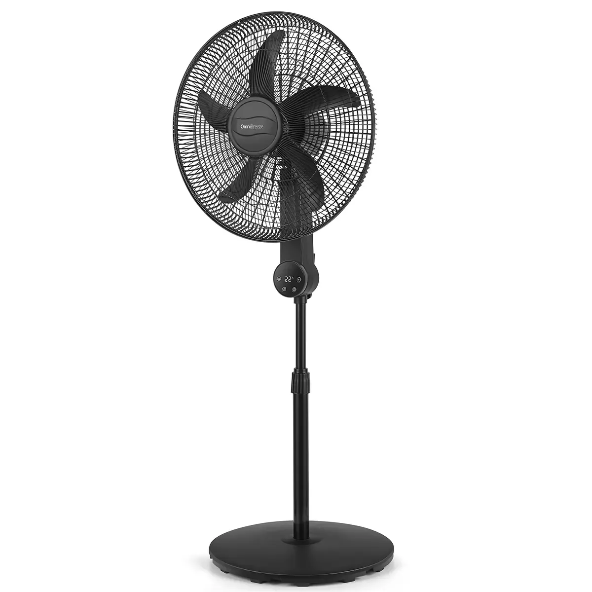 OmniBreeze 4-Speed Pedestal Fan w/Remote *  #