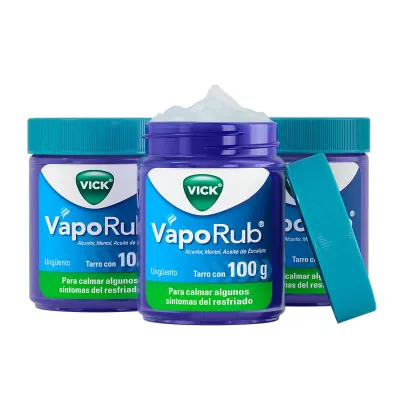 Vick VapoRub (3 pk/100 gr) *