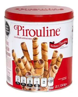 Pirouline Cream Chocolate Cookie Sticks 1kg - SEASONAL