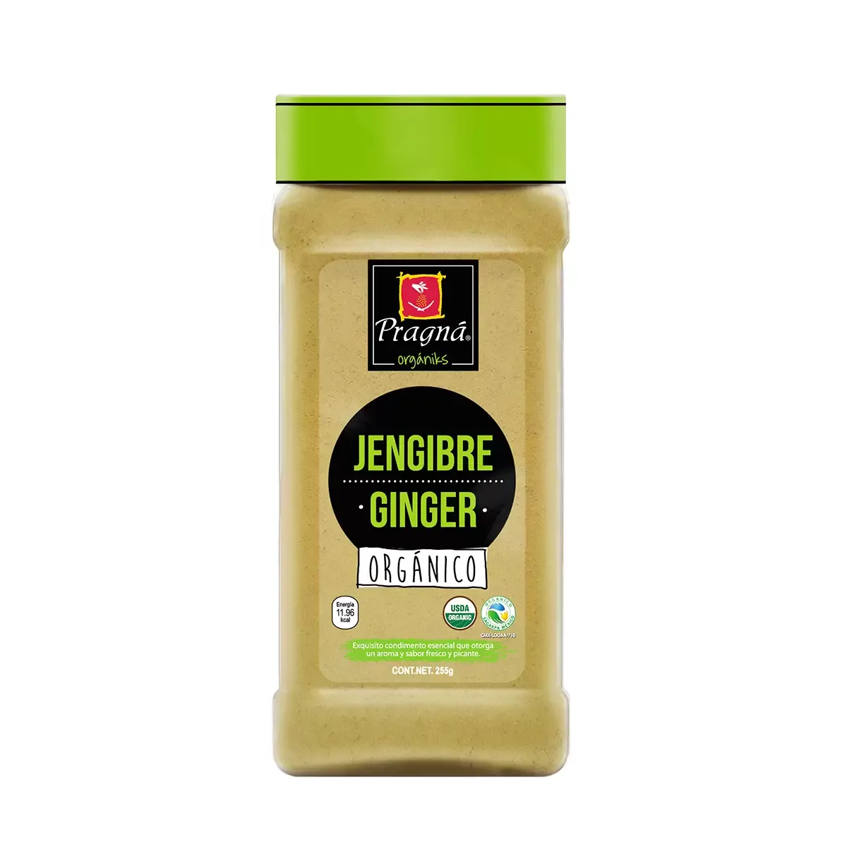 Pragmático Organic Ginger Powder 255g