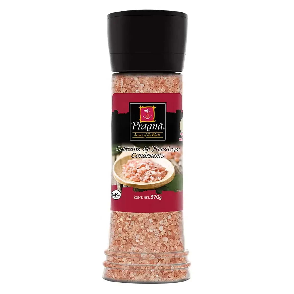 Pragna Himalayan Salt - Coarse with Grinder 370g