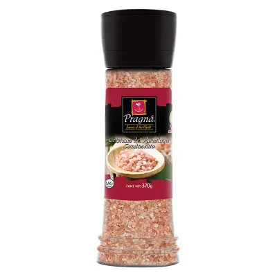 Pragna Himalayan Salt - Coarse with Grinder 370g
