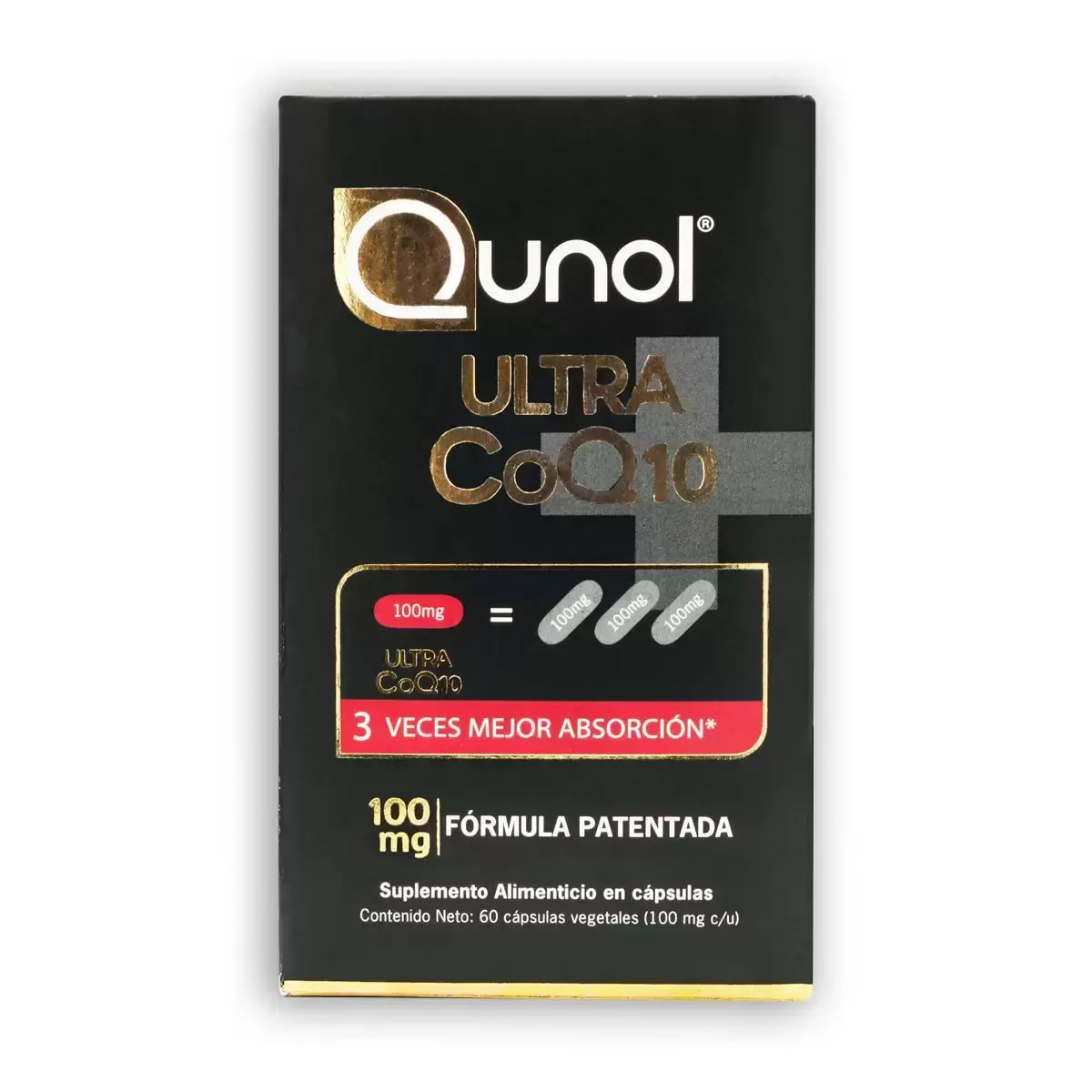 Qunol Ultra CoQ10 - 60 capsules  100mg   *