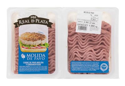 Real de Plata Fresh Ground Turkey - 2 pack - Price per Kilo
