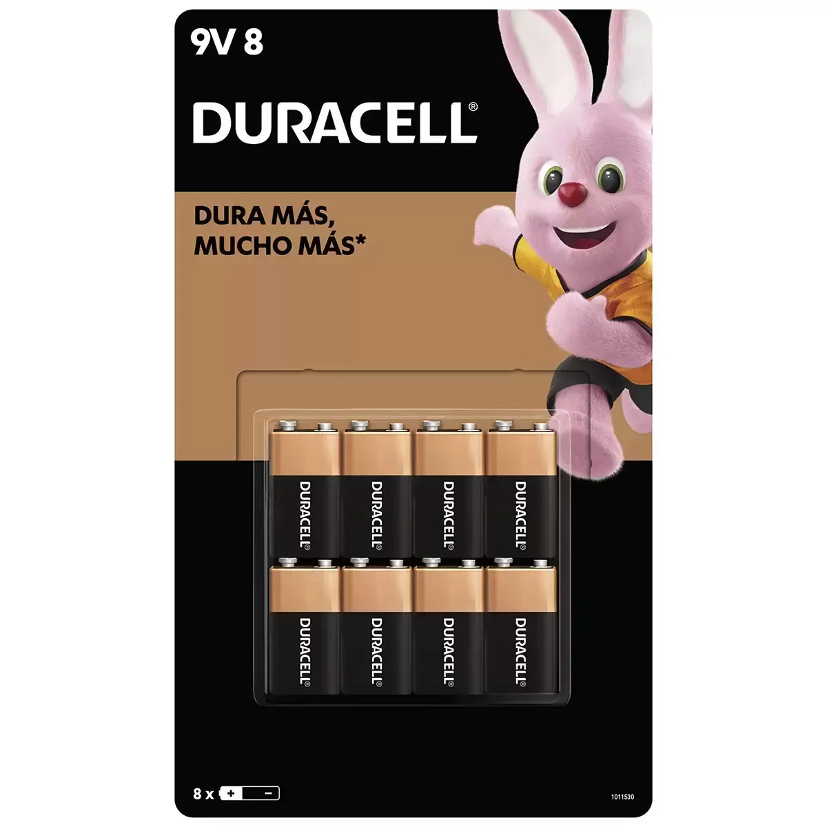 Duracell 9V Batteries 8pz   *