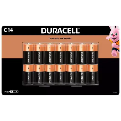 Duracell C Batteries 14pz    *