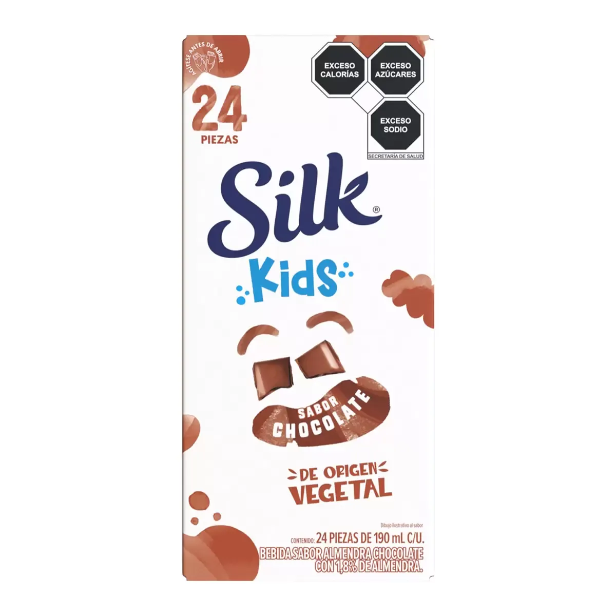 Silk Chocolate Almond Milk 24/190ml