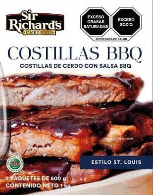 Sir Richard&#39;s Fully Cooked BBQ Ribs 2 pieces/500g
