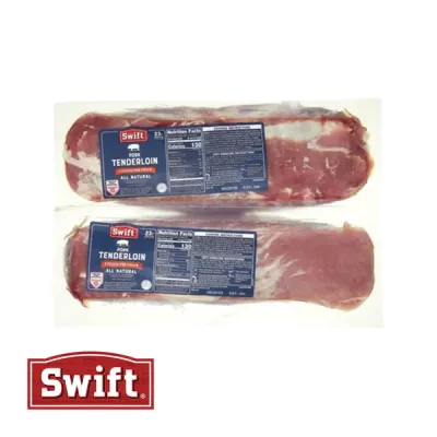 Fresh Swift Premium Boneless Pork Tenderloin - 2 pack - Sold by Kilo