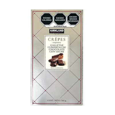 Kirkland Belgic Chocolate covered Crepe-style Cookies 556g - SEASONAL