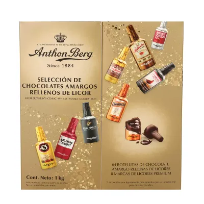 Anthon Berg Liquor filled Chocolates 1kg (64 pieces) - SEASONAL